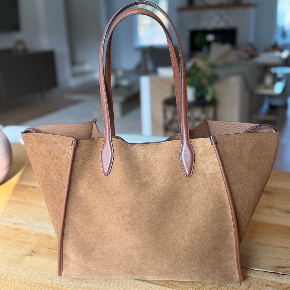 Madewell Lexington Oversized Suede Tote